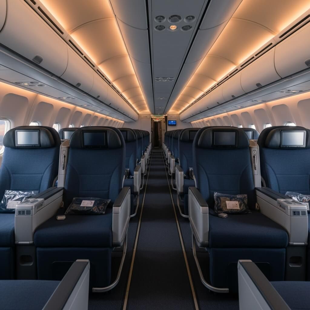 premium economy class