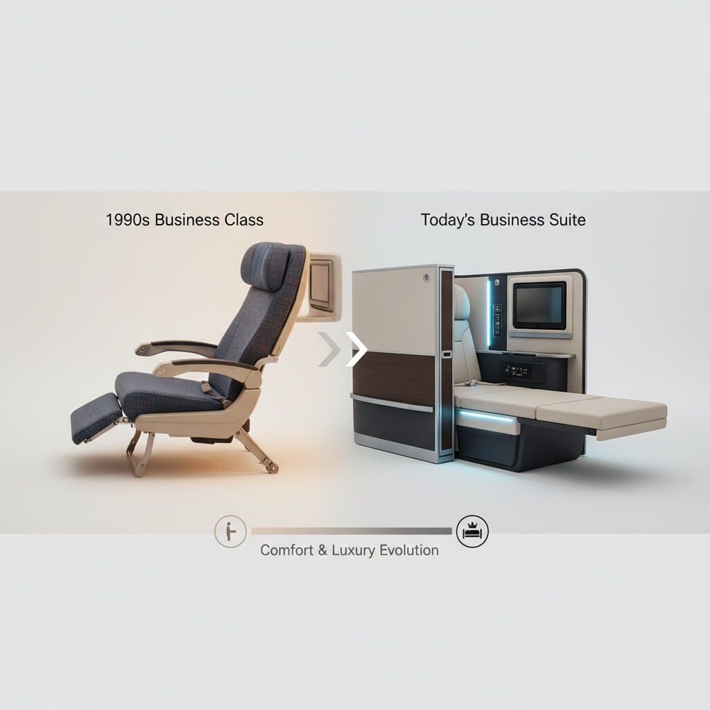 the evolution of business class
